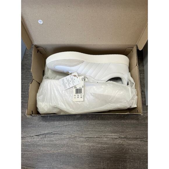 Adidas Men's Barreda Classic Striped Tennis Shoes White Size 11 NIB/NWT JI2308 - Picture 9 of 11